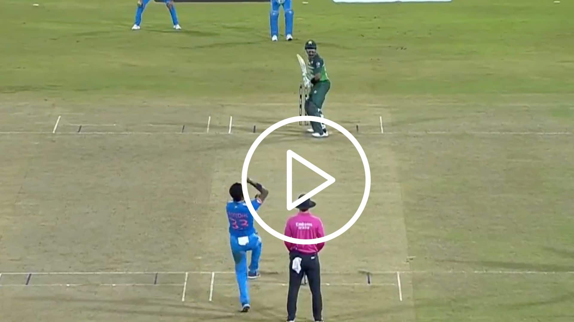 [Watch] Hardik Pandya Knocks Over Babar Azam With A Peach Of A Delivery